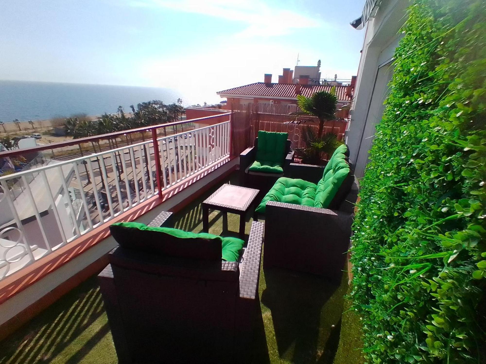 Апартаменты Terraza Al Mar Пинеда-де-Мар Экстерьер фото